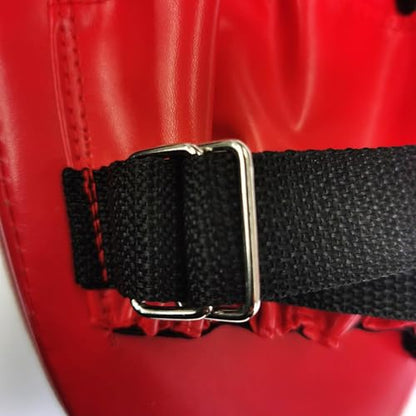 Boxing Focus Mitts Training Pads, Red and Black, 7.5 x 9.8 inches
