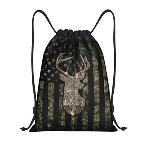 Gianlaima Drawstring Backpack Gym draw string bag For Men Women - color: Black6