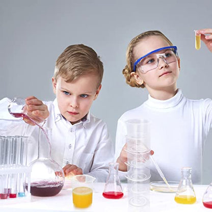 30 Pack 250ml Plastic Graduated Beakers - Clear Mixing Cups with Dripless Spout & Embossed Scale for Epoxy Resin, Paint, Science Lab & Kitchen Use - size: 250ML