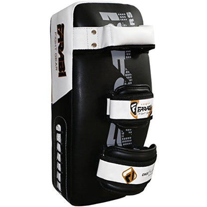 Farabi kick Shield Thai pad MMA Muay Thai Shield Curved Pads Martial Art Training Pads Boxing Strike pad Curved Arm Pad MMA Focus pad Muay Punch Shield - size: Single