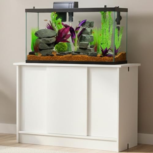 Tetra 40 Gallon Fish Tank Stand, Durable Water-Resistant Wood - size: 40 Gallon