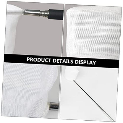 2pcs Telescopic Fish Net Shrimp Net Fish Tank Breeder Box Lightweight Compact Design Style