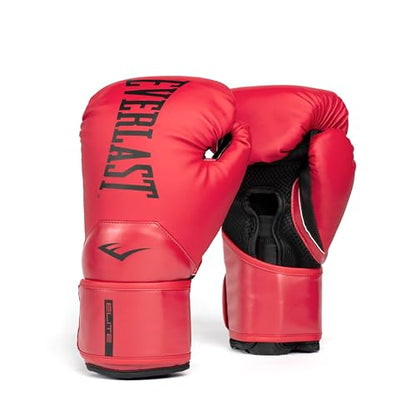 Everlast Elite 2 Boxing Gloves - color: Red, size: 16 oz