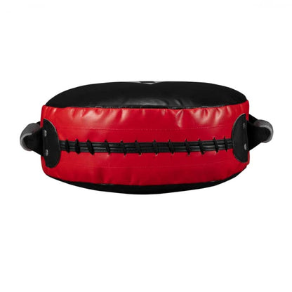TITLE Boxing Classic Round Punch Shield 2.0, Red/Black - Punch Shield, Target, Coaching Tool, Muay Thai Pad