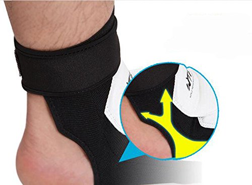 Taekwondo Foot Protector Leather Karate Boxing Sparring Gear Foot Guard Protective Foot Gear for Men Women Kids Kung Fu Training MMA Fight Punch Bag - size: Medium