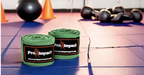 180 Inch Mexican Style Boxing Hand Wraps – Stretchable Wrist & Knuckle Support for MMA, Muay Thai, Kickboxing, Heavy Bag & Combat Training – Men & Women - color: Green
