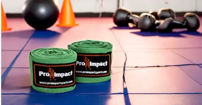 180 Inch Mexican Style Boxing Hand Wraps – Stretchable Wrist & Knuckle Support for MMA, Muay Thai, Kickboxing, Heavy Bag & Combat Training – Men & Women - color: Green
