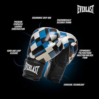 Everlast Spark Boxing - color: Blue, size: 12 oz