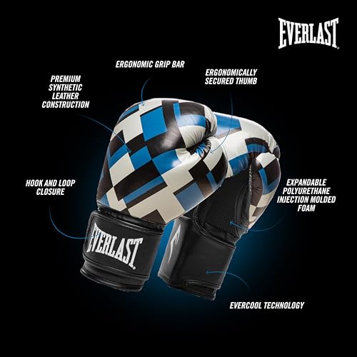 Everlast Spark Boxing - color: Blue, size: 16 oz