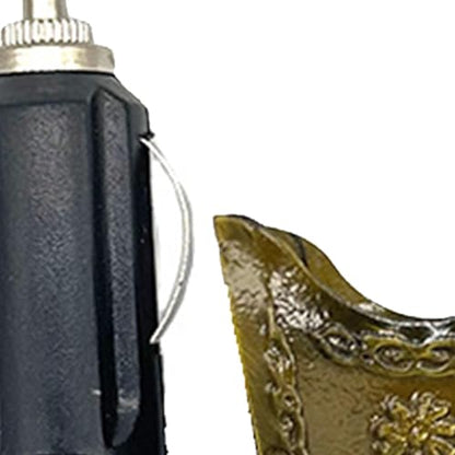 Fenteer Car Electric Incense Burner Electric Censer Cigarette Lighter, Auto Accessories, Middle Eastern Style Bakhoor Burner, Green - color: Green