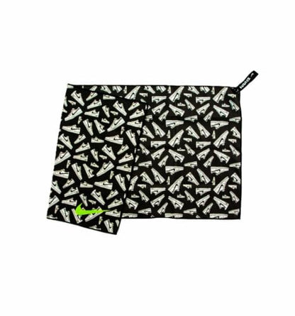 Nike Quick-Dry Swim Towel Large 16" * 32", Jet Black
