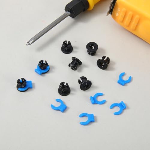 40 PCS Bowden Tube Coupler 1.75mm Bowden Tube Connector 3D Printer Clips Collet Clamp Clip Bowden-Collet 3D Printer Parts Accessories for 3D-Printers