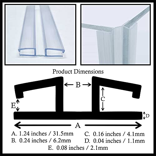 Heavy Duty Piano Hinge 3/16" (4.5mm) or 1/8" (3mm) 6 inch, 1 Piece - Durable PVC Plastic Hinges, Secure Plexiglass Connectors, Easy Assembly Golf Cart Windshield Hinge, Drum Shield, Acrylic Hinges - color: Fits 1/8" - 3/16" (3mm-4.5mm) Thick material, siz