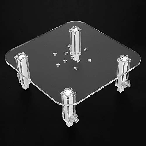 Protein Skimmer Stand Protein Separator Bracket Adjustable Height | Acrylic Bracket Protein Separator Heightening Accessories for Aquarium Fish Tank - size: Middle