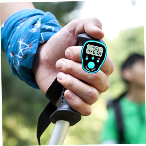 Finger Counter 5 Digital Electronic LED Hand Tally Counter Manual Clicker Count Lap Counter 2PCS..