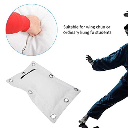 Wall Punching Bag, Sand Bag Wing Chun Kung Fu Wall Bag Kick Boxing Striking Canvas Punch Bag Empty Striking Sand Bag for Sanda Training - size: Small
