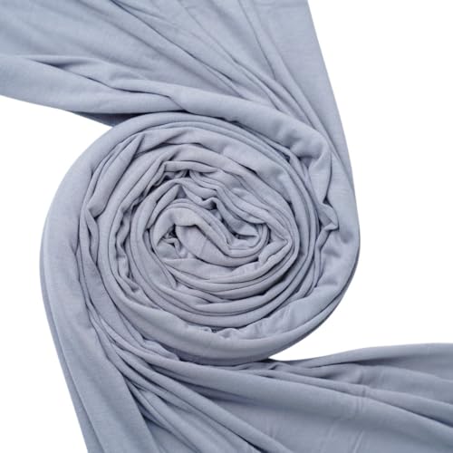Signature Jersey Hijab - color: Silver Grey