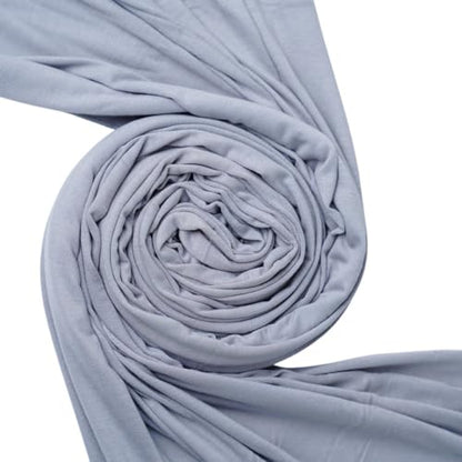 Signature Jersey Hijab - color: Silver Grey