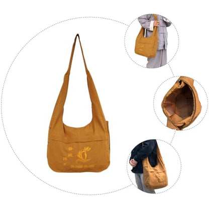 Garneck Cloth Sling Organizer Bag for Women with Ample Storage Space and Versatile Design, Simple and Stylish Crossbody Pouch Suitable for Everyday Use and Travel