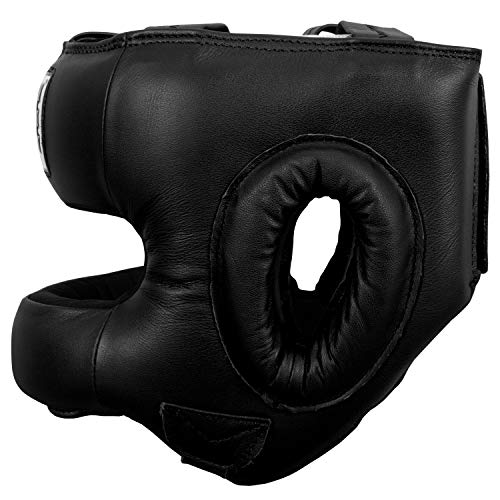 Title Face Protector Training Headgear, Black