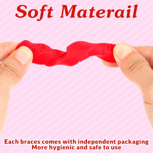 Frienda 50 Pcs Football Mouth Guards Bulk Youth Football Mouthpiece Sports Athletic Mouthguard Teeth Guard for Hockey Karate Basketball Boxing Lacrosse Rugby - color: Red