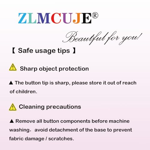 ZLMCUJE 10 Sets Pearl Buttons No Sew Buttons Pearl Brooch Pins Fixed Pins No Tool Removable Reusable for Shirt Blouse Dress Sweater Shawl,for Women (10mm) - size: 10mm/0.39inch