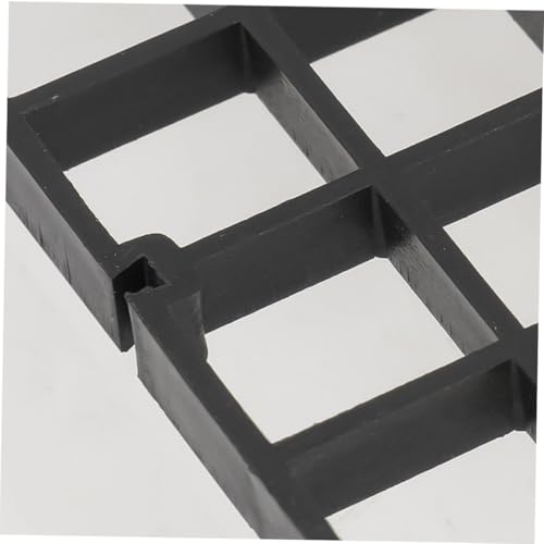 POPETPOP 4sets Plastic Grid Divider Tray for Aquariums Isolation Boards for Breeding Flexible Adaptability Bottom Filtration Design Convenient Segmentation for Fish Species Separation