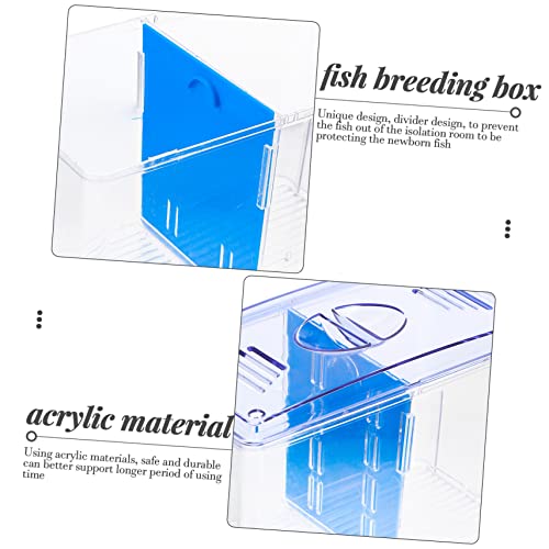 SUPVOX Hatchery Incubator Betta Breeding Box Fish Tank Isolation Box for Shrimp