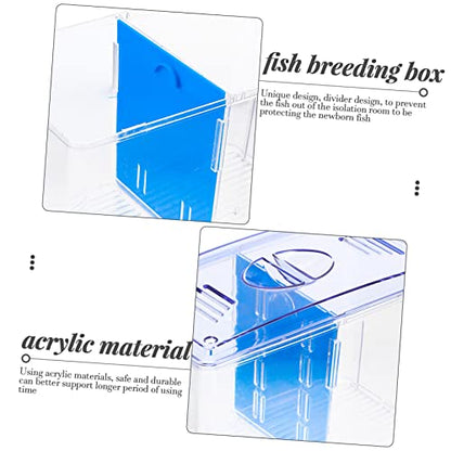 SUPVOX Hatchery Incubator Betta Breeding Box Fish Tank Isolation Box for Shrimp