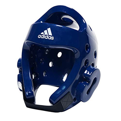 Adidas WT Taekwondo Martial Arts Dipped Foam Head Guard Protector - color: BLUE, size: X-Large