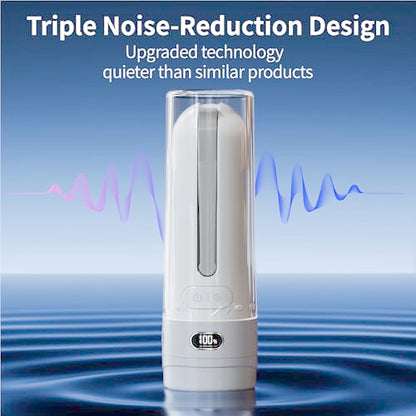 Portable Bidet for Travel,Personal Hygiene Sprayer Bottle - color: White