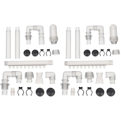 balacoo 2sets Intake Replacement Tube Tank Filter Tubing Fish Plastic Filters Accessories Accessory Aquarium Water Inflow of Professional Canister Parts