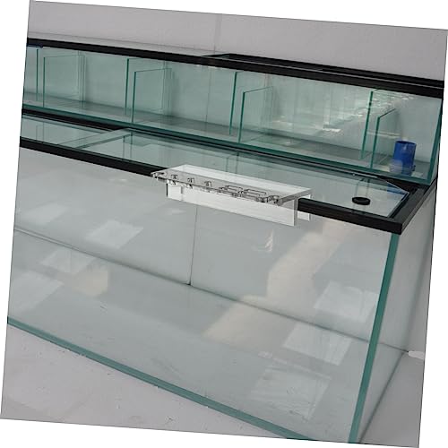 Abaodam Acrylic Water Grass Tool Organizer for Aquariums Multi-functional Tool Holder Storage Rack for Fish Tank Maintenance Sturdy and Easy-to-Use Cleaning Accessory