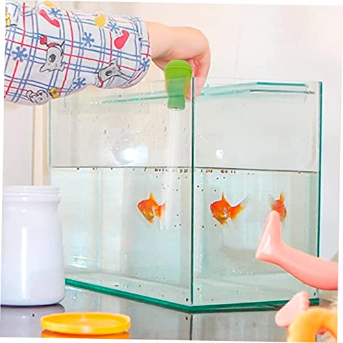 COLLBATH 7pcs Aquarium Cleaning Tool with Stainless Steel Brush Tweezers and Fishing Net Essential Tank Plant Tools for Easy Maintenance