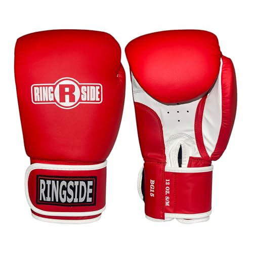 Ringside Striker Boxing Training Sparring Gloves - color: Red/White, size: Large-X-Large