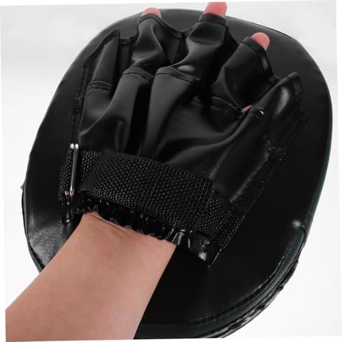 Cabilock Muay Thai Focus Mitt Hand Pad Curved Punching Hand Pad for Boxing Training Taekwondo Kickboxing Strike Shield