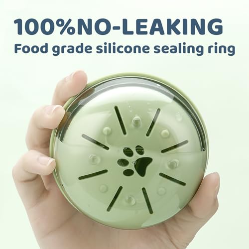 Retainer Case for Cleaning,Denture Bath Case with Strainer Basket No-Leak Mouth Guard Cute with Retainer Removal Tool and Brush(Green Hanburger) - color: Green Hanburger
