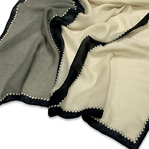 FINIZO Women's Fashion Scarves, Lightweight Cotton Blend Neck Scarves - color: 21