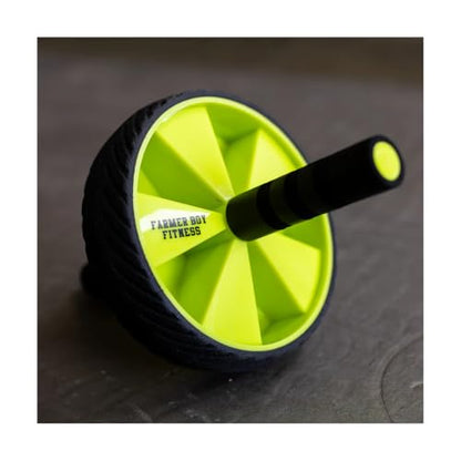 Ab Wheel Roller for Core Strength, Ergonomic Handles, Compact and Portable Exercise Wheel