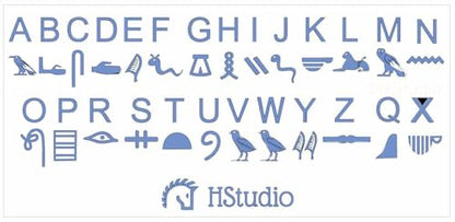 Personalized Cartouche Pendant Name Necklace, Hieroglyph Egypt Jewelry (XS, 925k sterling silver) (S, 925k sterling silver)