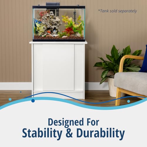 Tetra 15-20 Gallon Fish Tank Stand, Durable Water-Resistant Wood - size: 15-20 Gallon