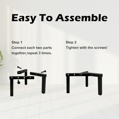 4 Pcs Three Legs Adjustable Metal Plant Stand for 5"-10" Plant Pot – Indoor & Outdoor (Black, 4 Pack) - color: Mini 4Pcs 3Legs Black 5-10", style: 3 - Mini