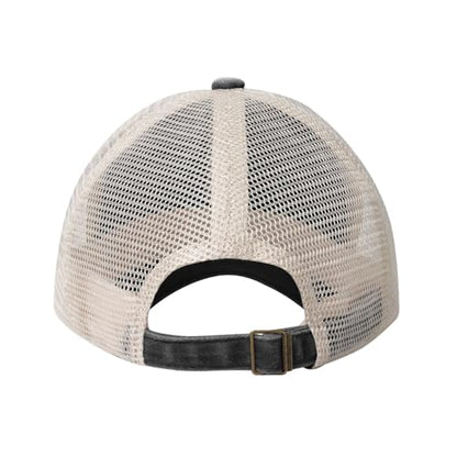 United States National Guard Afghanistan Combat Veteran Cowboy Hat Trucker Mesh Baseball Cap: Comfortable & Sturdy Headwear for Outdoor Black34