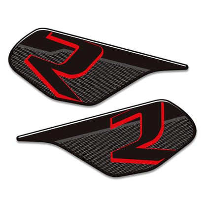 Motorcycle 3D Tank Pad Compatible with Triumph Street Triple Daytona 675 765R RS Stickers Gas Kit Knee Fish Bone Tank Pad Decals Fit for 675 765 R RS Stickers Decals Tank Protection Waterproof (A-26) - color: A-26