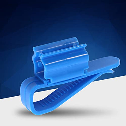 Plastic Adjustable Water Pipe Tube Clamp,2PCS Fish Tank Mounting Clip, Multifunction Tube Clip, Hose Holder for Inflow Outflow Water Pipe Tube Firmly, Suitable for 8mm to 16mm Hoses, Tube Clip Tu