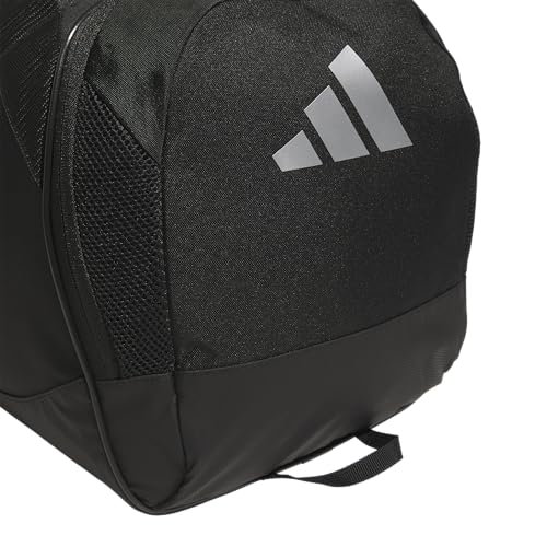 adidas Unisex Team Issue Sports Duffel Bag for Men and Women - color: Black/White/2