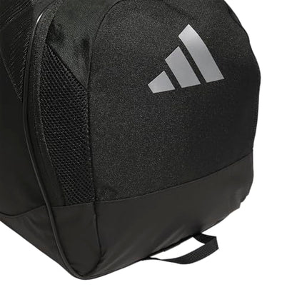 adidas Unisex Team Issue Sports Duffel Bag for Men and Women - color: Black/White/2