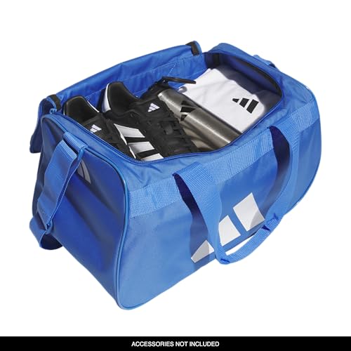 adidas Power Gym Bag – Lightweight Small Duffel, Ray Blue/White, OSFA - color: Ray Blue/White