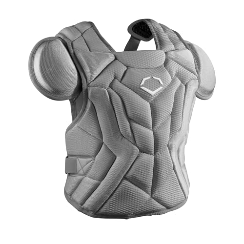 EvoShield Pro-SRZ™ 2.0 Baseball Catcher’s Chest Protector - color: Gray, size: Intermediate