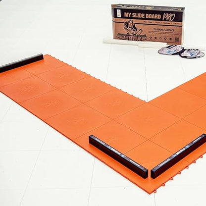Hockey Revolution My Slide Board PRO - Premium Sliding Board for Hockey Training, Balance & Core Strength, Smooth Gliding Surface, Portable Exercise Board for Agility & Endurance